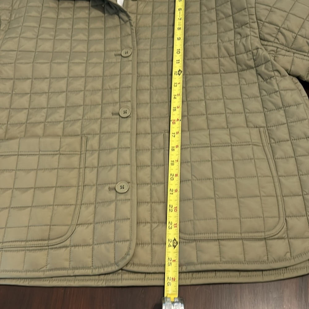 Hudson North Women’s Olive Quilt Polyfill Lightweight Jacket Size M NWT - Picture 14 of 16